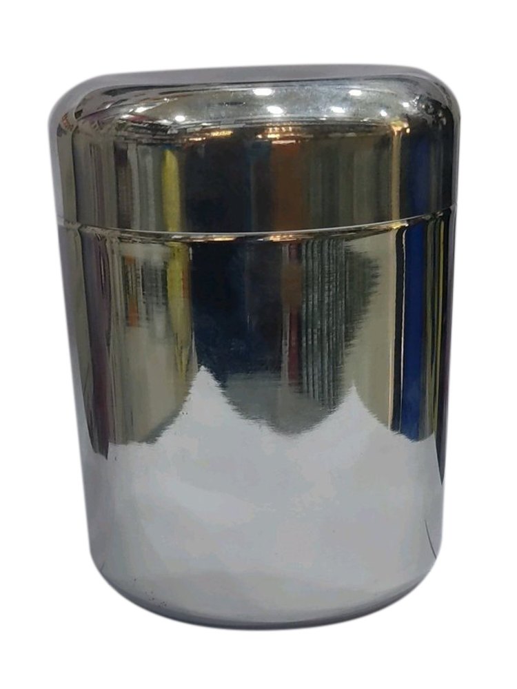 Silver Oil Stainless Steel Storage Container, For Kitchen, Capacity: 700ml