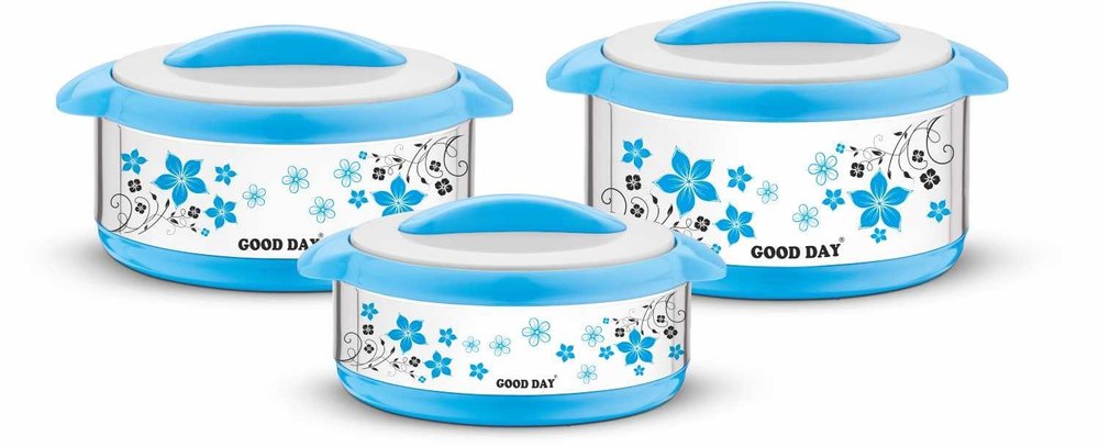 Goodday Vital 3 Pcs Casserole Party Set 1500, 2000, 2500