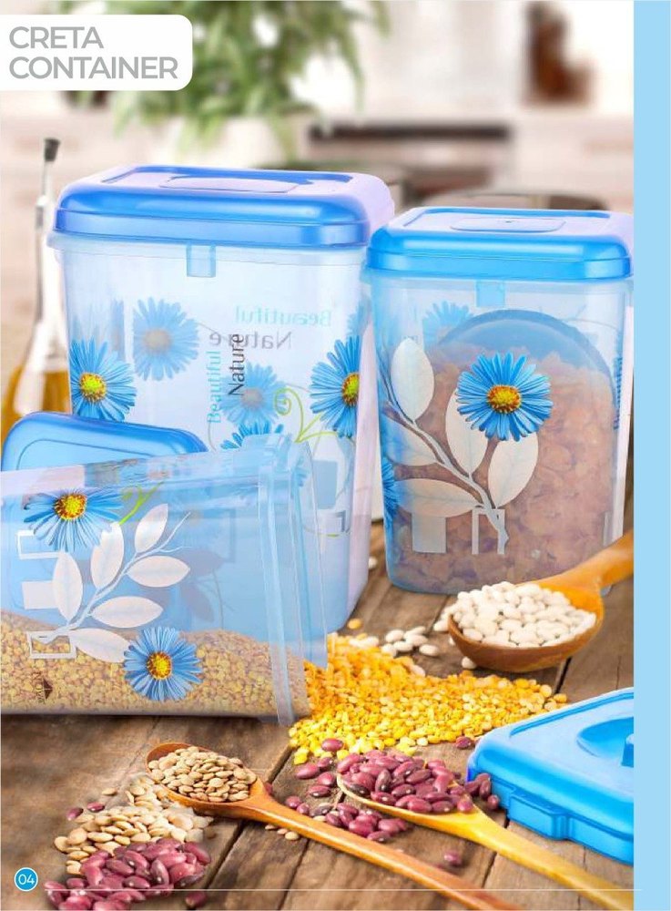 Nova Square Plastic Printed Food Container