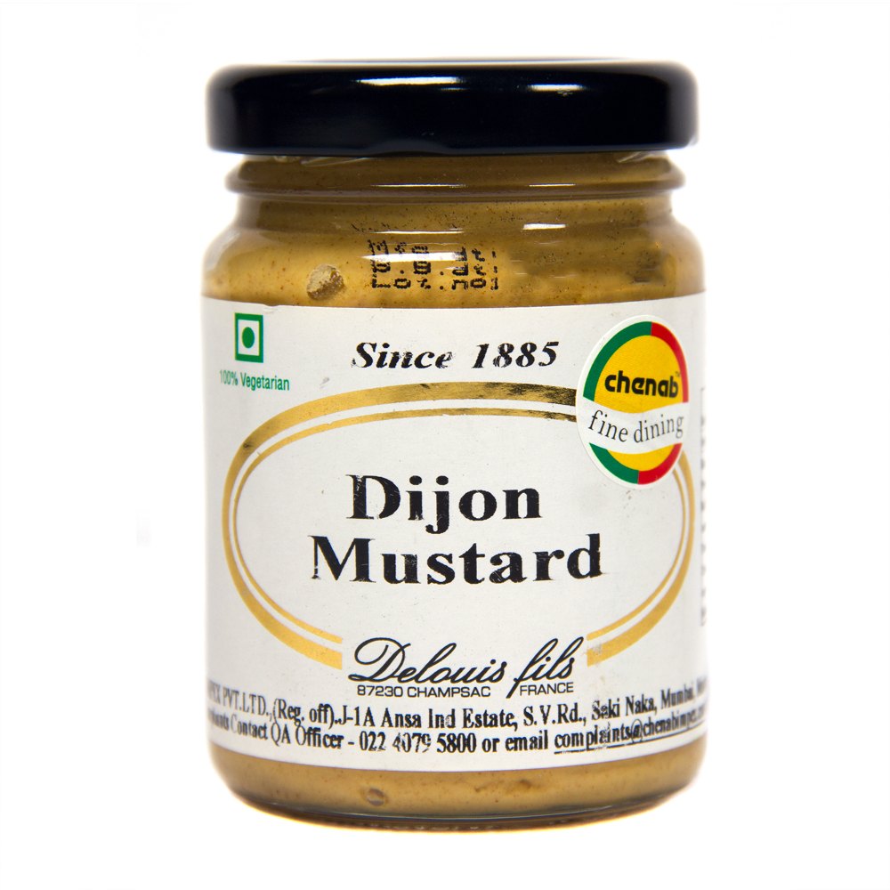Strong Dijon Mustard 100 Gms, Packaging Type: Glass Bottle, Room Temperature
