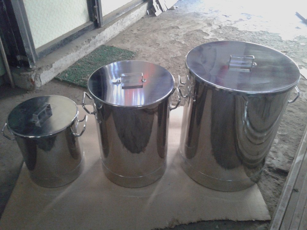 Steel Container with Lid