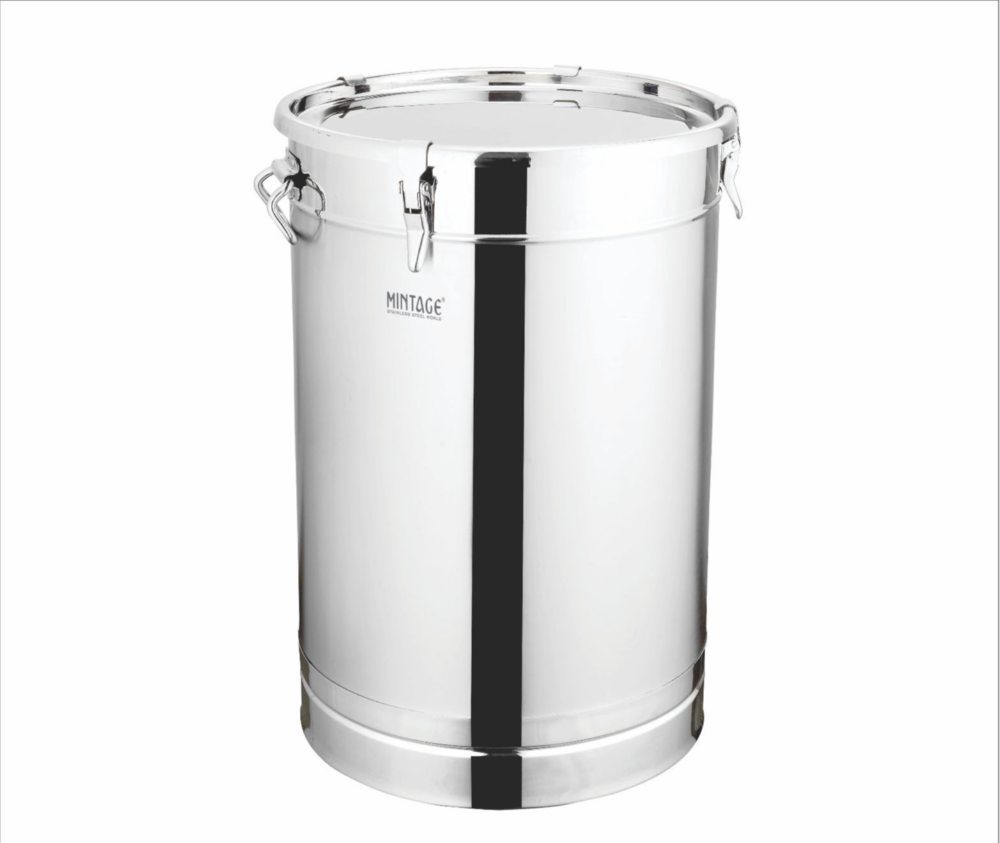 Plain Round Storage Airtight Container-universal 10 ltr, Packaging Type: Box