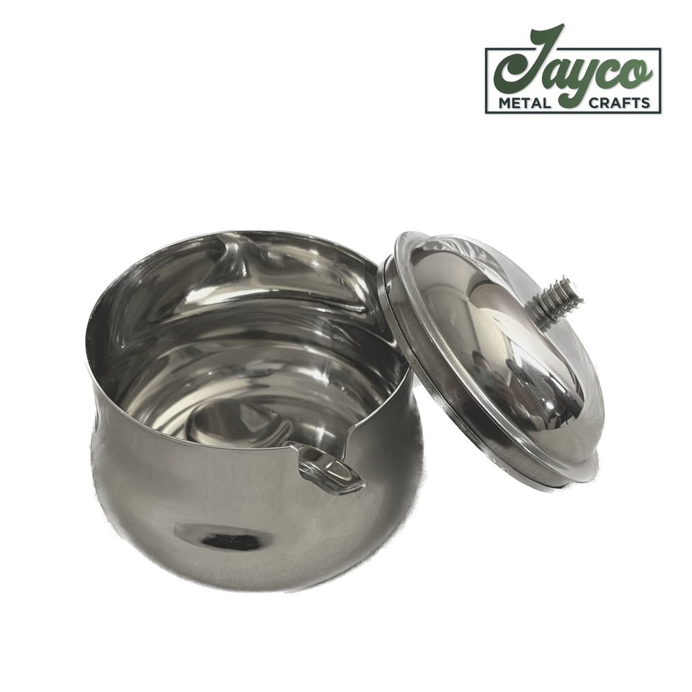 Stainless Steel Ghee Pot, Capacity: 1.5Litre, Grade: SS304