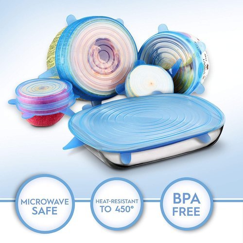 Plain Silicone Lid Cover Container