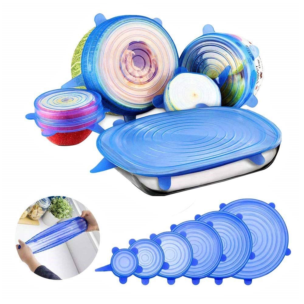 Round Multicolor Silicone Lid Cover