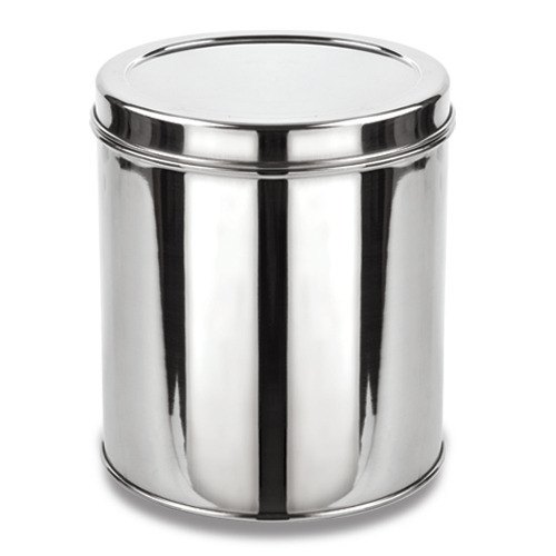 Ubha Dabba Stainless Steel Canisters, For Home, Capacity: 5 Ltr