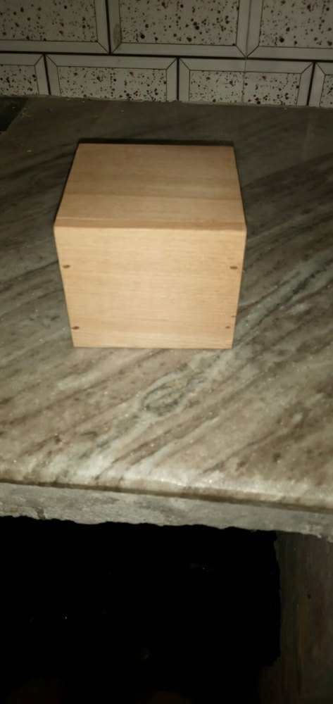 Natural Wooden Tea Box, Capacity: 100 Gm