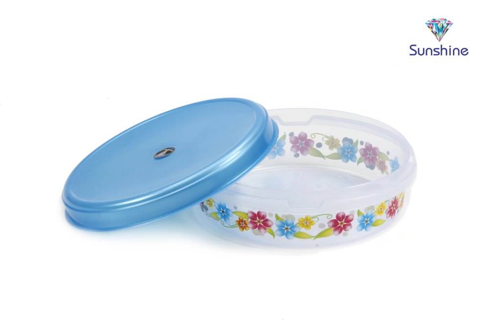 Plastic Transparent Freezer Safe Containers, Capacity: 2500 gm