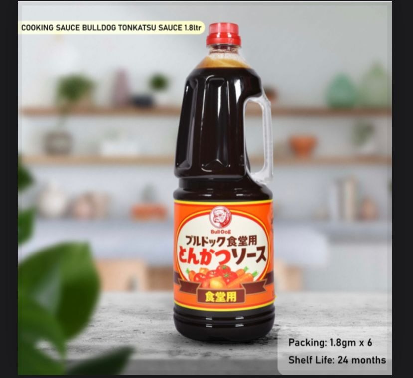 COOKING SAUCE BULL DOG TONKATSU 1.8LTR