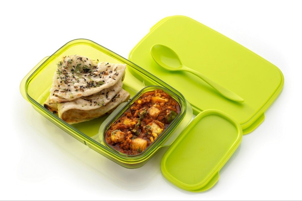 Plastic Multicolor devine lunch box, For office and school