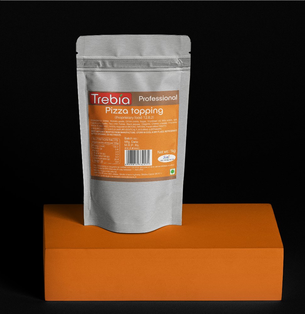 Creamy, Sweet And Tangy Orange Red Pizza Topping Sauce, Packaging Size: 1kg