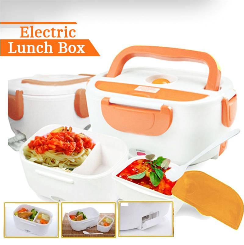 Plastic Electric Heating Lunch Box, 2-3, Size: Standard