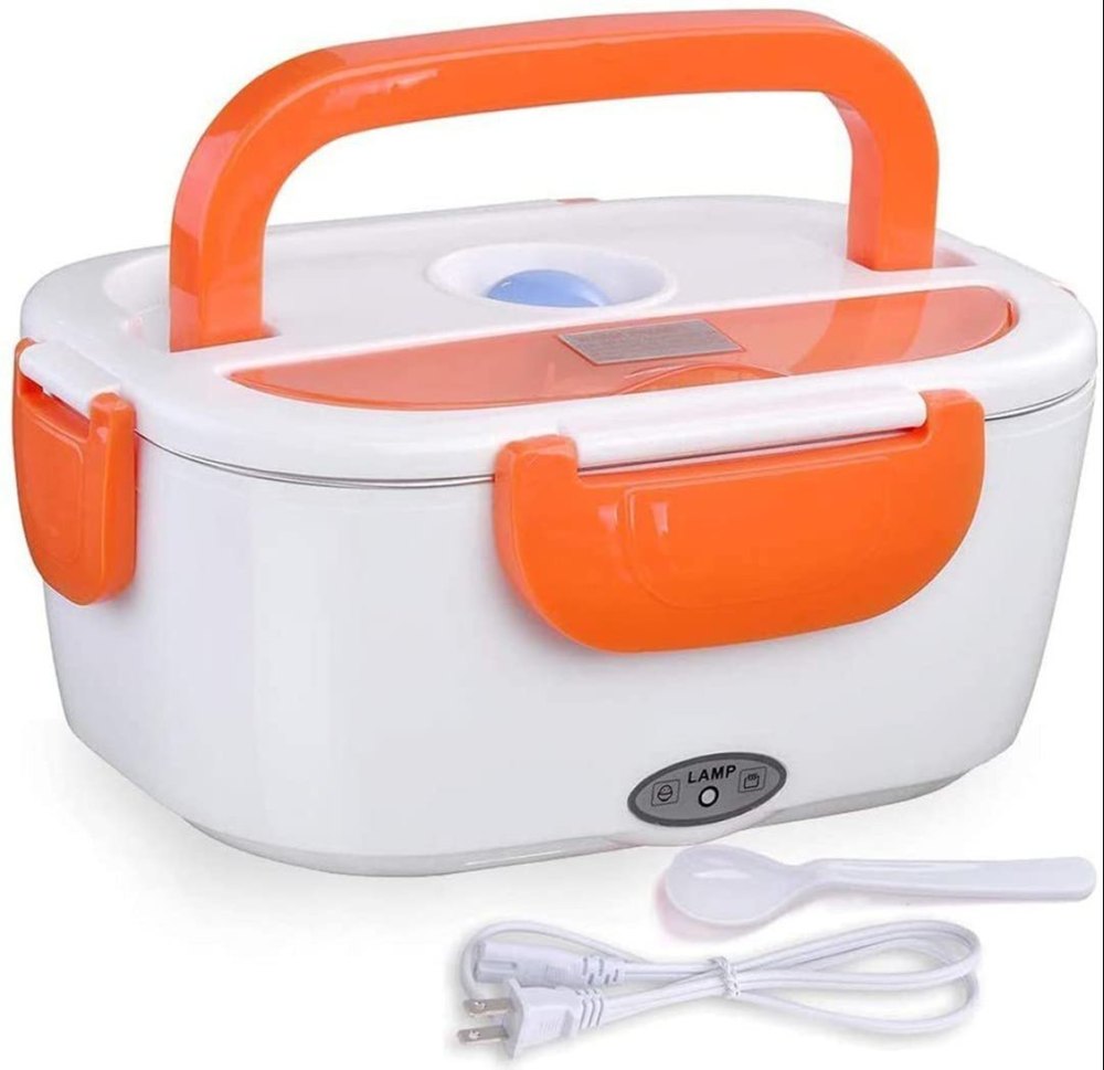 pranzal Plastic Electric Lunch Box, For Office