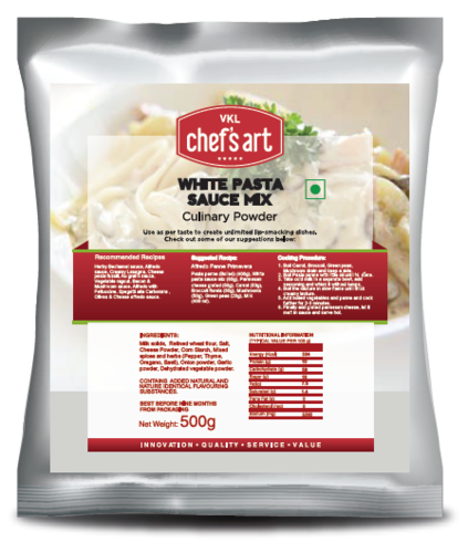 500g VKL-CHEFS ART White Pasta Sauce Mix