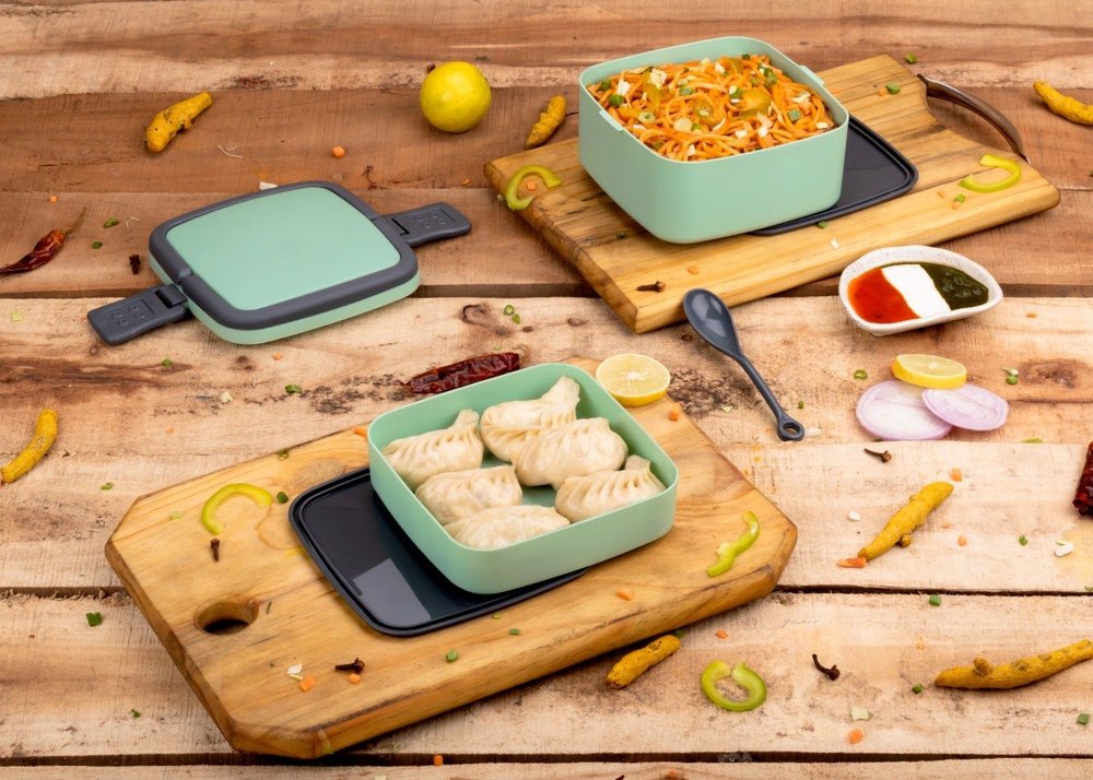 Plastic Best Lunch Boxes, Capacity: 2 Box, Size: Standards