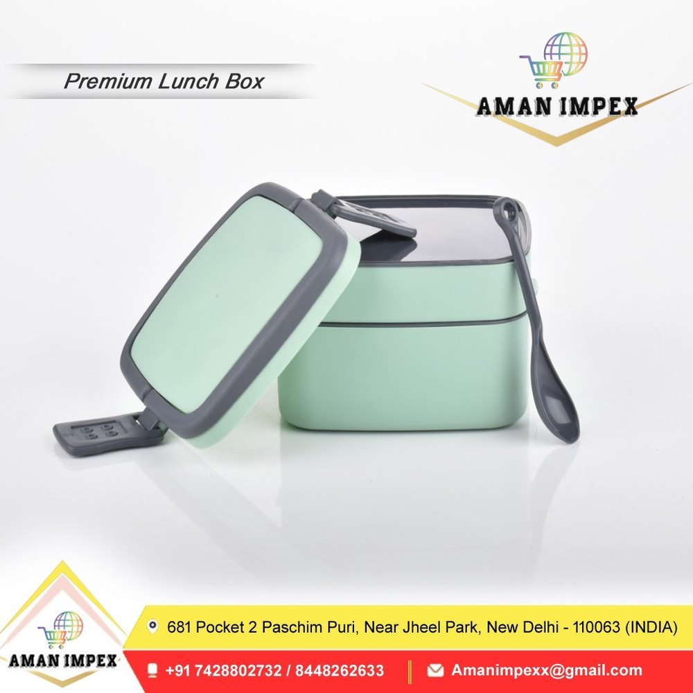 Plastic Compartment Tiffin with Handle