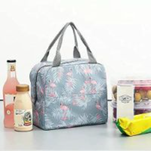 Insulated Canvas Tote Travel Tiffin Bag
