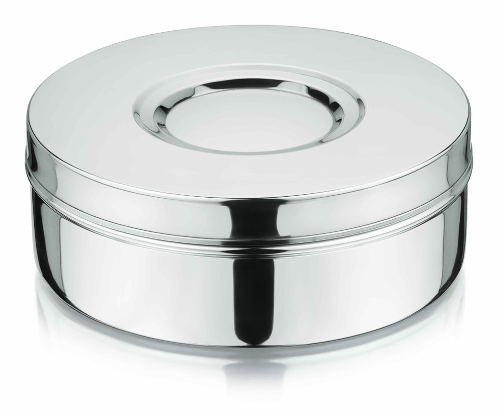 Stainless Steel Fancy Puri Dabba for Home