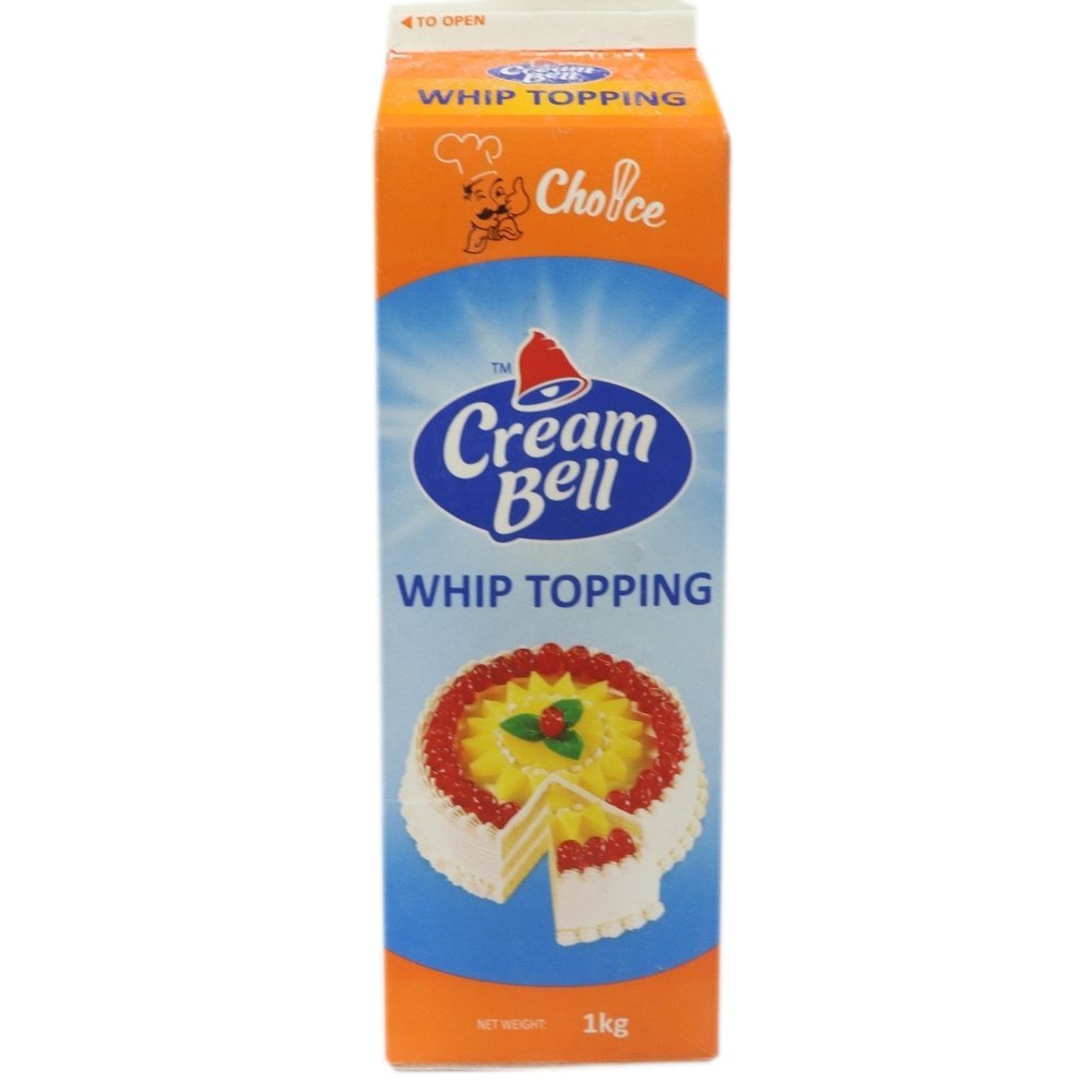 White Egg Less Cream Bell Cheaf Topping, For Bakery, Packaging Size: 1kg
