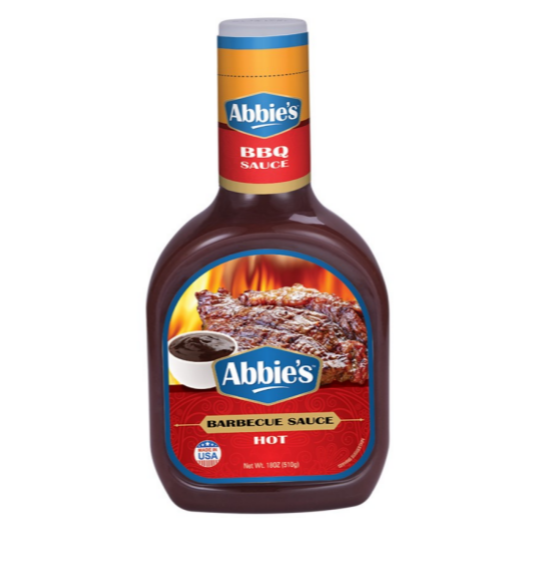 Abbie\'s Barbecue Sauce Hot, Packaging Type: Bottle