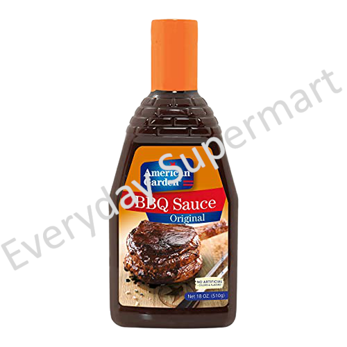 American Garden Barbecue Sauces 510g, Packaging Type: Bottle