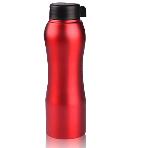 Stainless Steel Red Sipper Bottle for Promotional