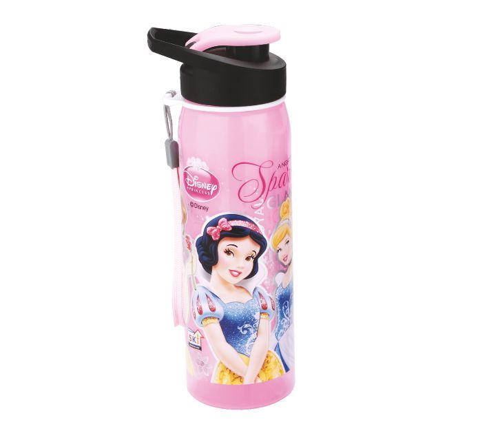 Plastic Pink Rainbow Big Sipper Bottle, Capacity: 500-600 mL