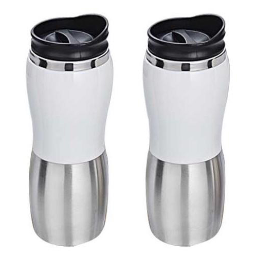 Stainless Steel White Sipper (450 ML), Round, 250 Gm