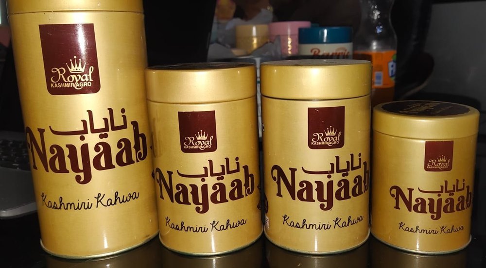 Masala Green Tea Tin Can, Kashmir, Granules