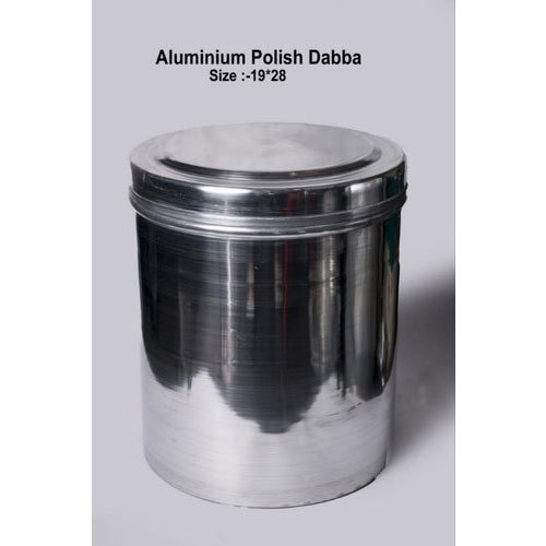 Round Aluminium Deep Dabba