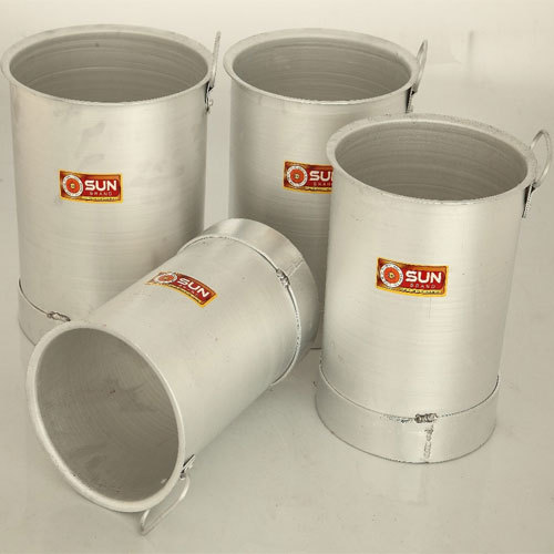 Sun Aluminium Storage Canister, Capacity: 15 - 25 kg