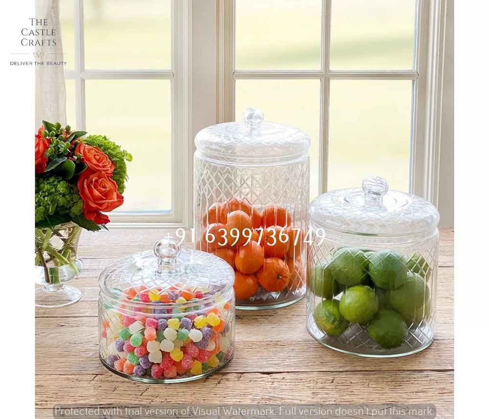 Glass Canister Small