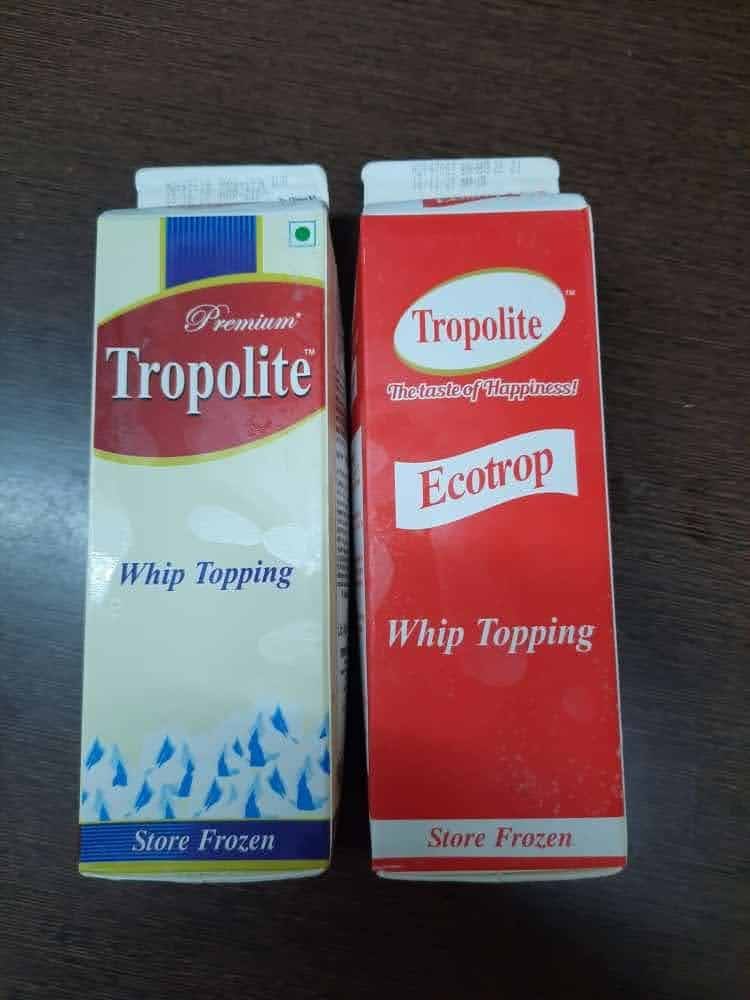 Tropolite Egg Less Whipping Cream, For Bakery, Packaging Size: 1 Kg