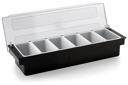 Ceramic Container Bar Condiment Dispenser, For Hotel