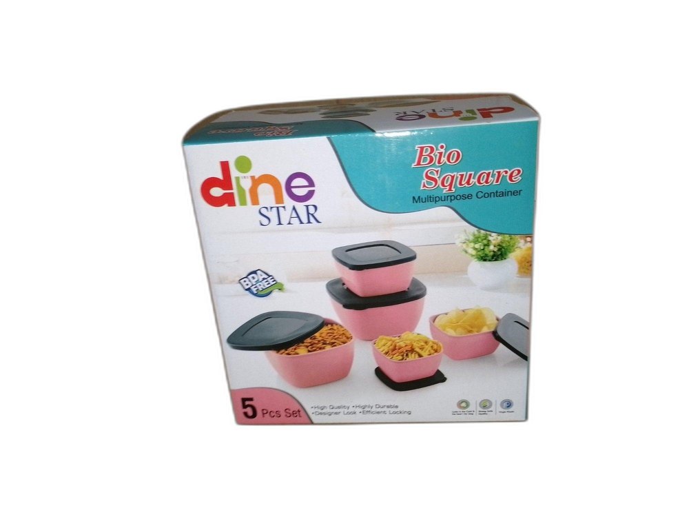 Dine Star Plastic Lock And Seal Container