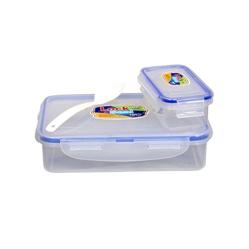 Seleno Plastic Lock Seal Lunch Box