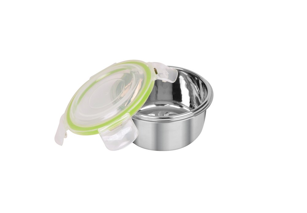 Stainless Steel A-3 SS Container With Lock Lid, Capacity: 500 ml