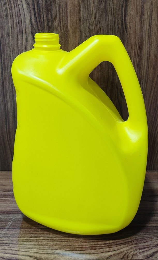 HDPE Edible Oil Plastic Can, Capacity: 5 Liter