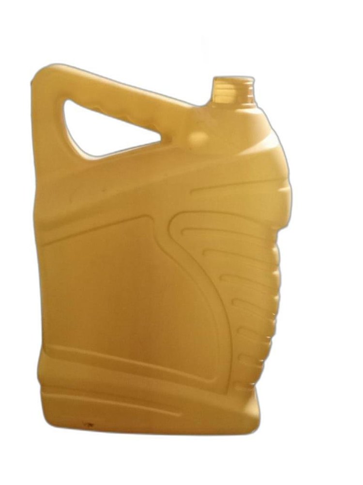 Yellow Edible Oil Plastic Can, Capacity: 5 Litre