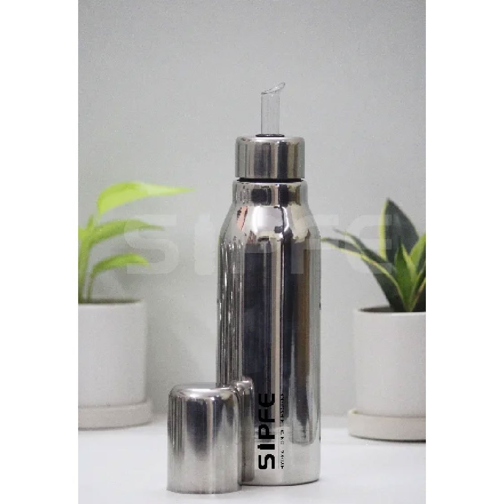 750ml Sipfe Stainless Steel Oil Dispenser, For House Hold