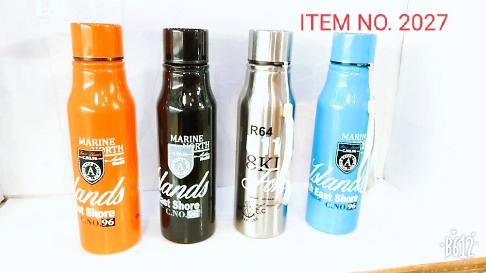 Stainless Steel Round Topware water bottle, Capacity: 1 L
