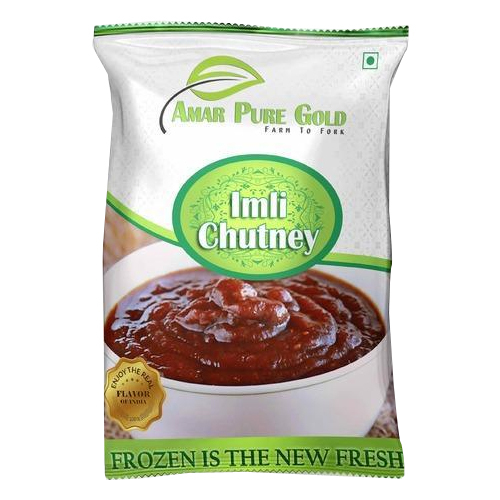 Amar Pure Gold 1 kg Imli Chutney, Packaging: Packet