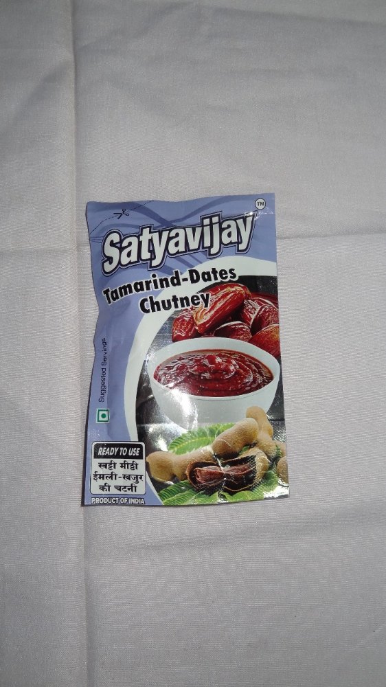 100 Gram Pouch Satyavijay Tamarind Dated Chutney