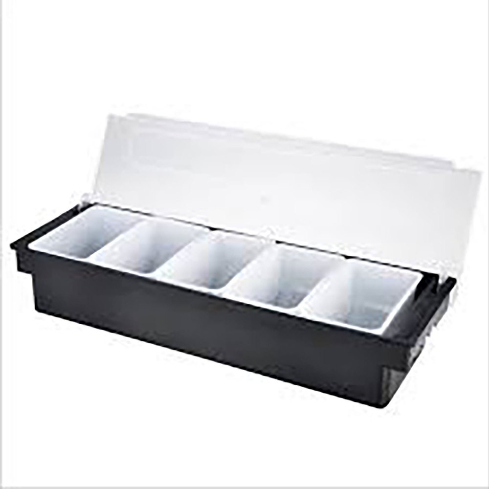 Condiment Box 6 and 4 Compartment, Packaging Size: Retriangle