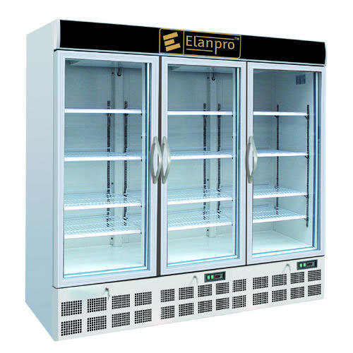 Elanpro Metal Three Door Upright VISI Cooler