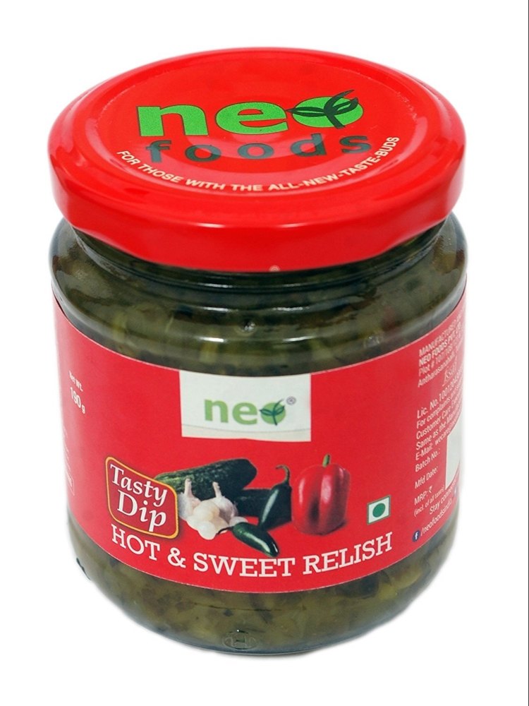 Neo Hot & Sweet Relish 190g