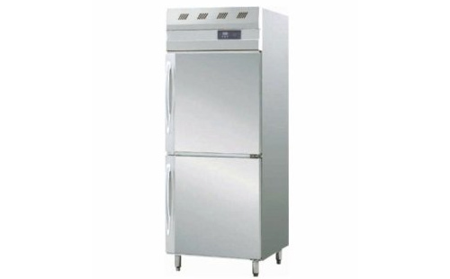 SS Two Door Commercial Refrigerator, Temperature Range:+2 Deg c To 8 Deg C, Capacity :500-600 Ltr