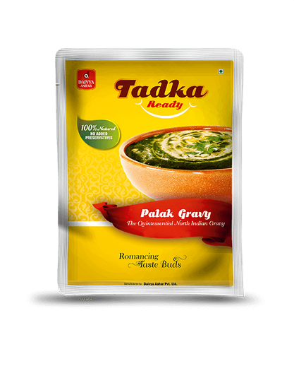 Daivya Aahar Palak Gravy