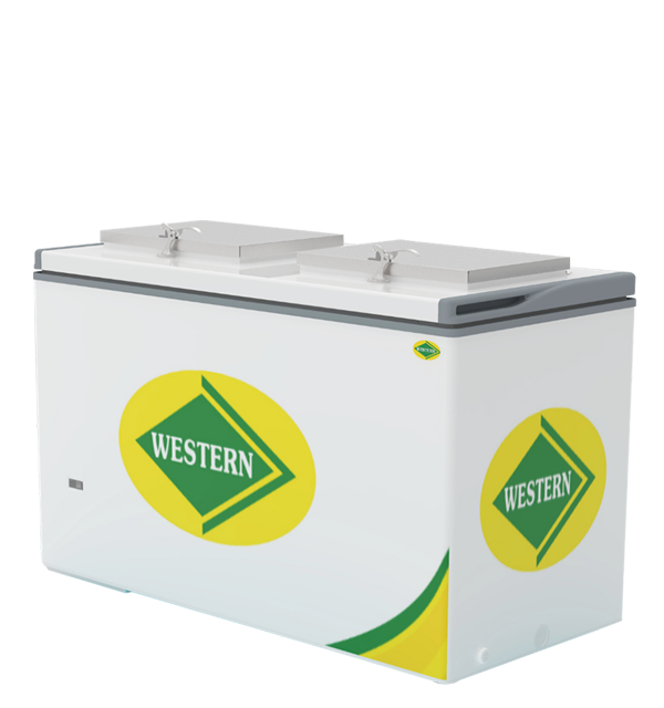 Western Eutectic Deep Freezer, 54 X 27 X 33, Refrigerant Used: R134a