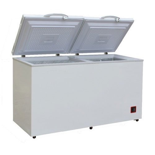 Stainless Steel Deep Freezer, Double Door, Capacity: 300 - 500 L